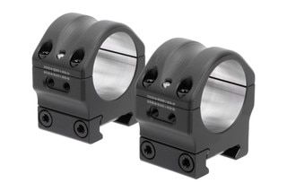 Area 419 rifle scope rings, black.